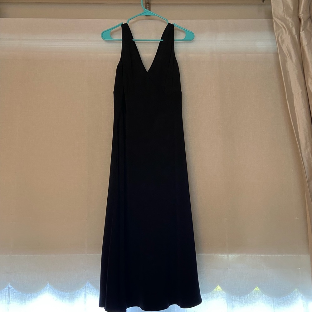 Black classic J Crew cocktail dress circa 2009
